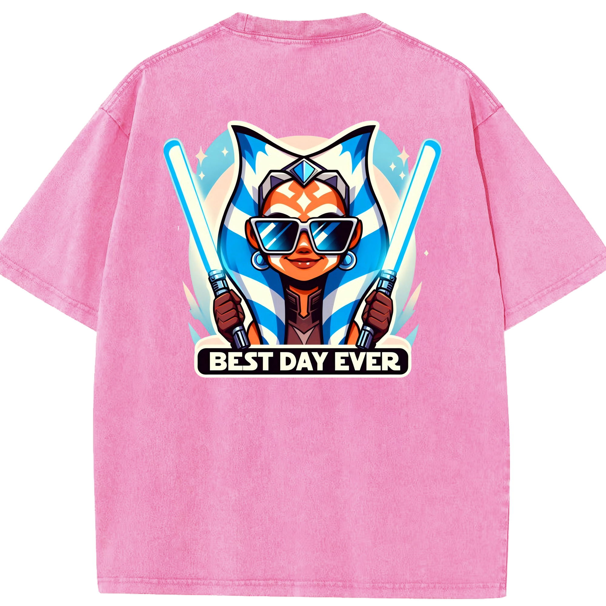 （画像用） スター・ウォーズ Star Wars 綿100% ヴィンテージ風 半袖Tシャツ（背面プリント）